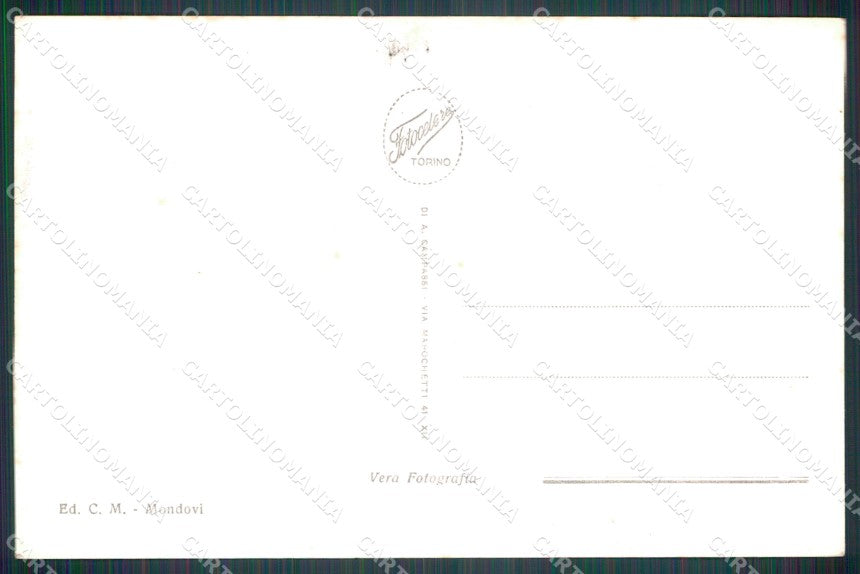 Cuneo Mondovì Carassone Foto cartolina MT6402 – retro