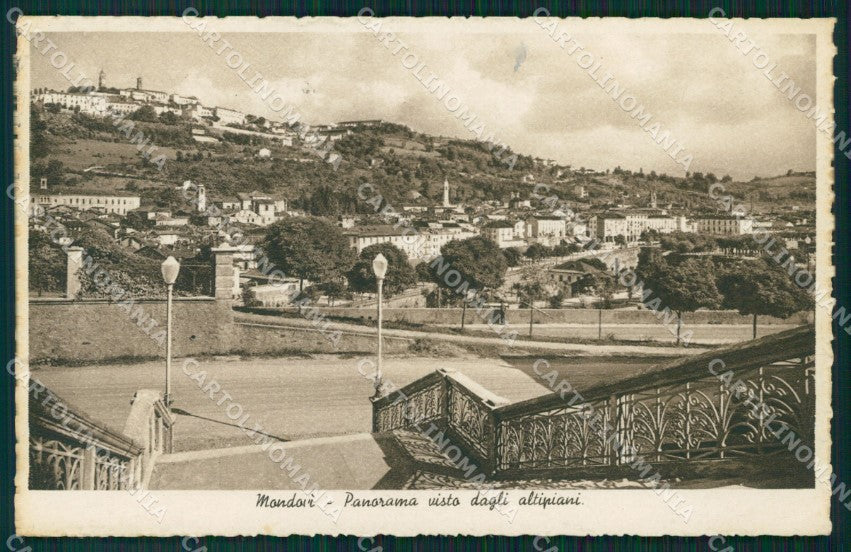 Cuneo Mondovì Panorama cartolina MT6406 – fronte