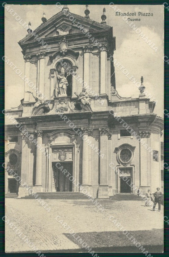 Cuneo Mondovì Duomo SCOLLATA cartolina MT6434 – fronte