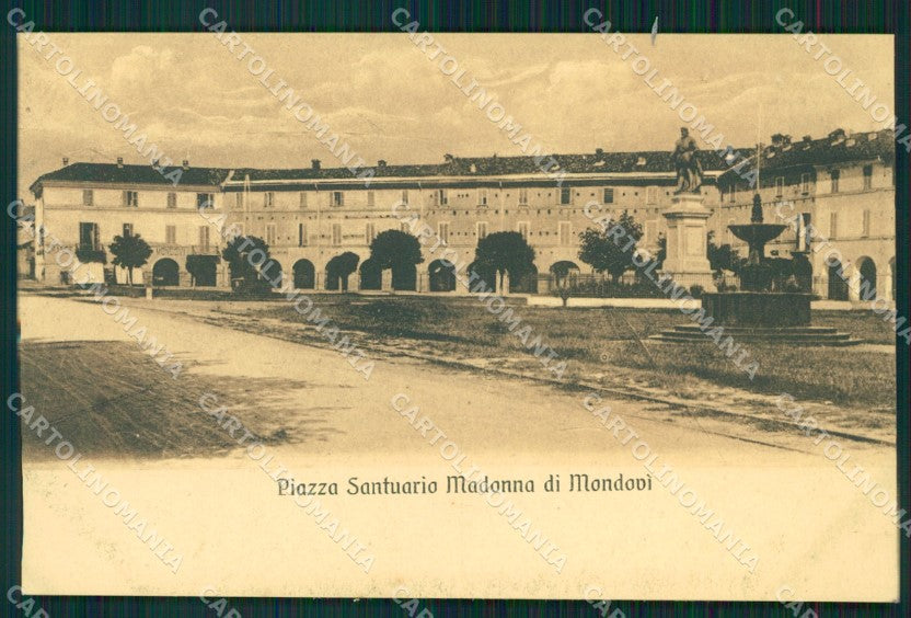 Cuneo Mondovì Vicoforte Santuario di cartolina MT6452 – fronte