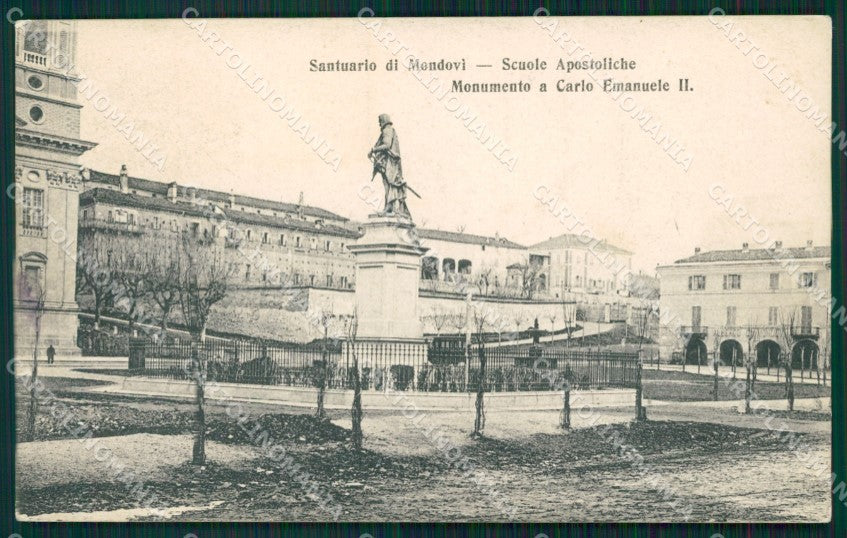 Cuneo Mondovì Vicoforte Santuario di Scuole Apostoliche cartolina MT6453 – fronte