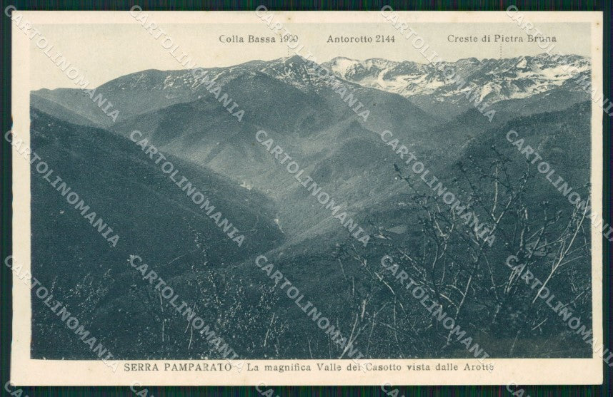 Cuneo Serra Pamparato cartolina MT6462 – fronte