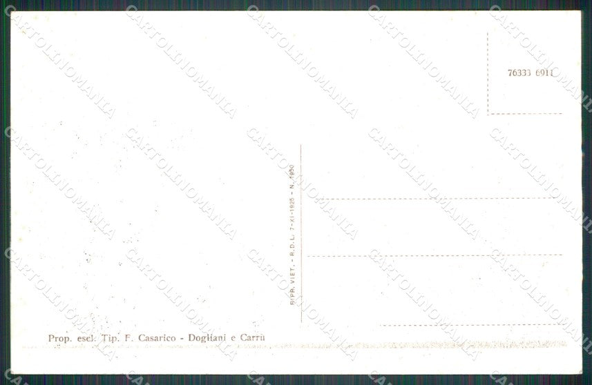 Cuneo Serra Pamparato cartolina MT6462 – retro