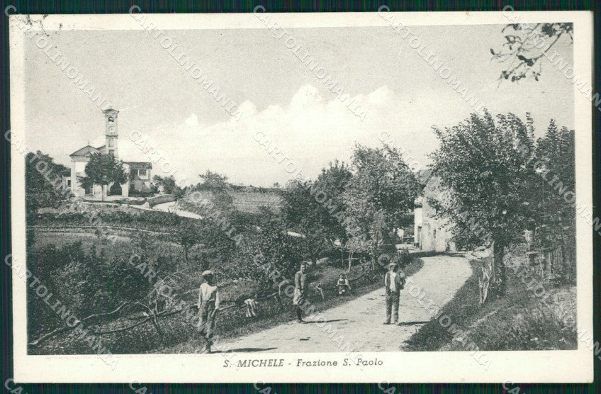 Cuneo San Michele Frazione San Paolo cartolina MT6469 – fronte