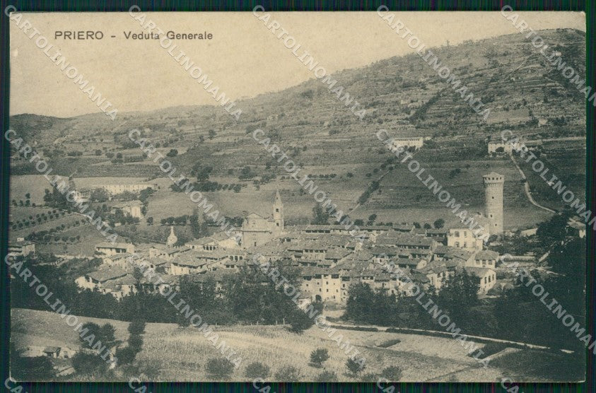 Cuneo Priero cartolina MT6470 – fronte