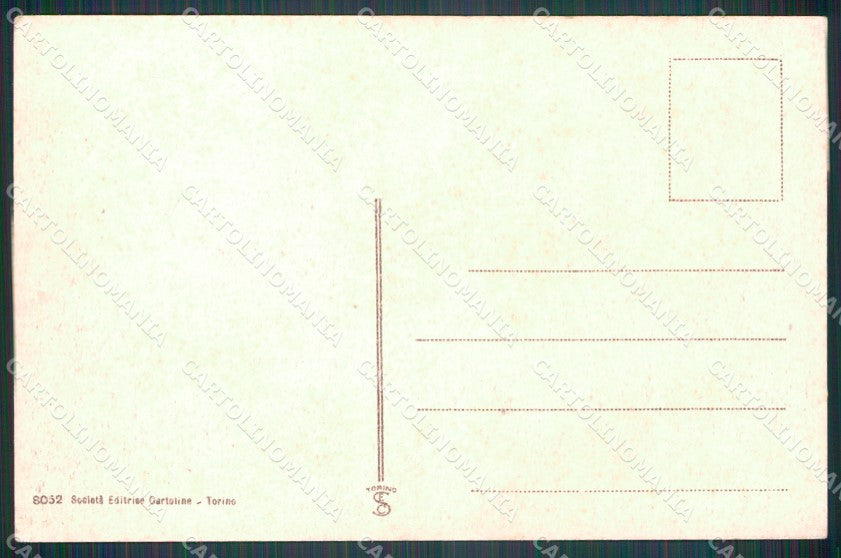 Cuneo Priero cartolina MT6470 – retro