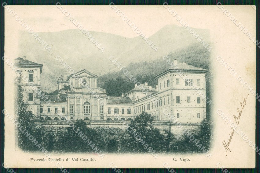 Cuneo Mondovì Castello di Val Casotto cartolina MT6471 – fronte