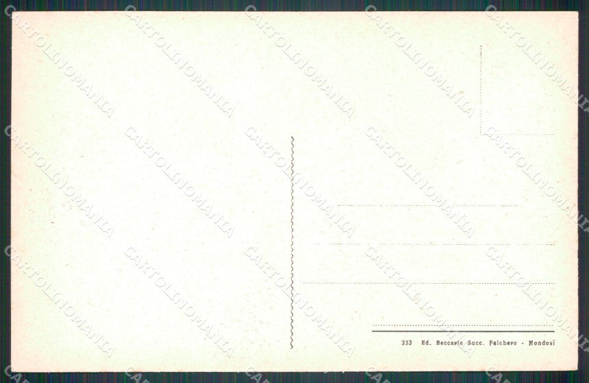 Cuneo Mondovì Pascomonti cartolina MT6473 – retro