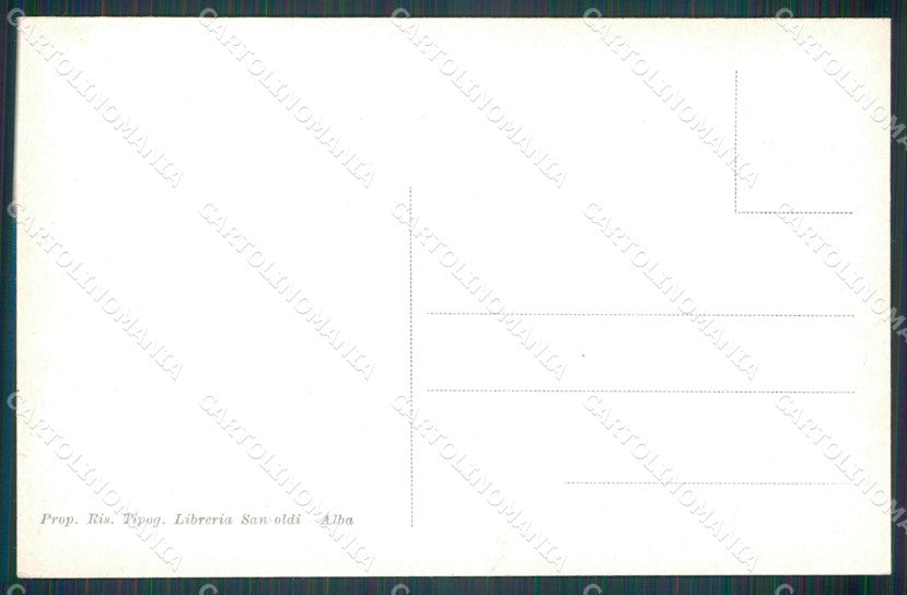 Cuneo Alba Panorama cartolina MT6486 – retro