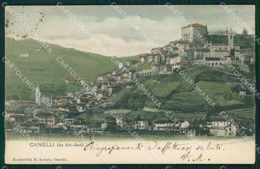 Cuneo Canelli cartolina MT6504 – fronte