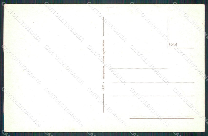 Cuneo Mango Via Vittorio Emanuele cartolina MT6515 – retro