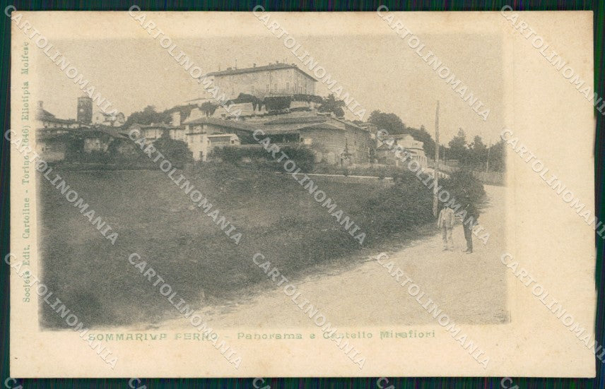 Cuneo Sommariva Perno MACCHIE cartolina MT6524 – fronte