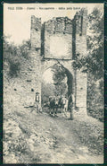 Cuneo Roccasparvera Valle Stura Antica Porta Bolleri Buoi cartolina MT6527 – fronte