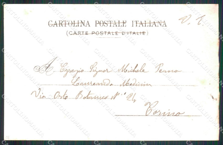 Cuneo Rittana cartolina MT6532 – retro