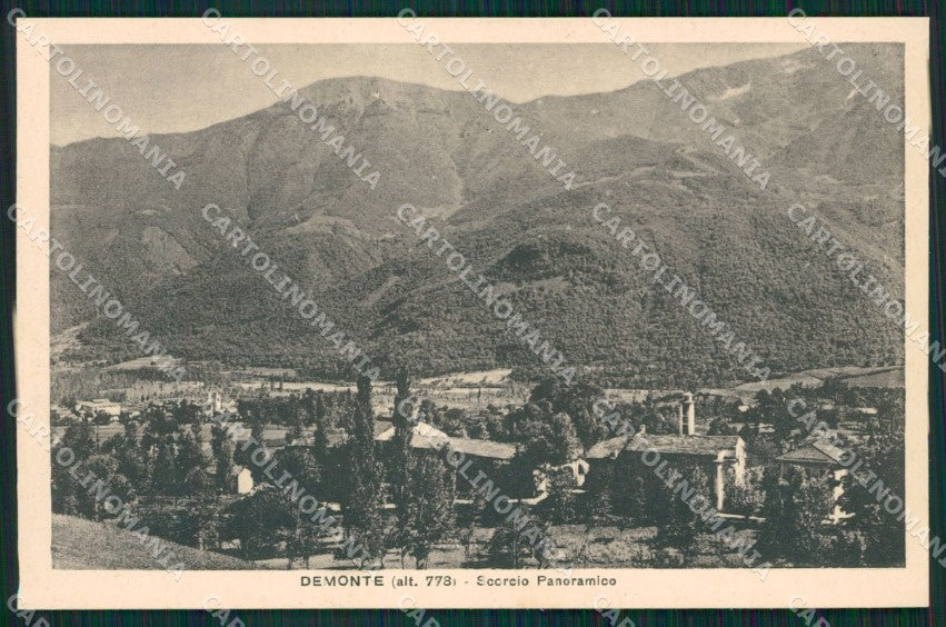 Cuneo Demonte Valle Stura Panorama cartolina MT6540 – fronte