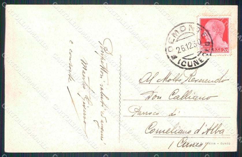 Cuneo Demonte Valle Stura Corso Umberto I cartolina MT6544 – retro