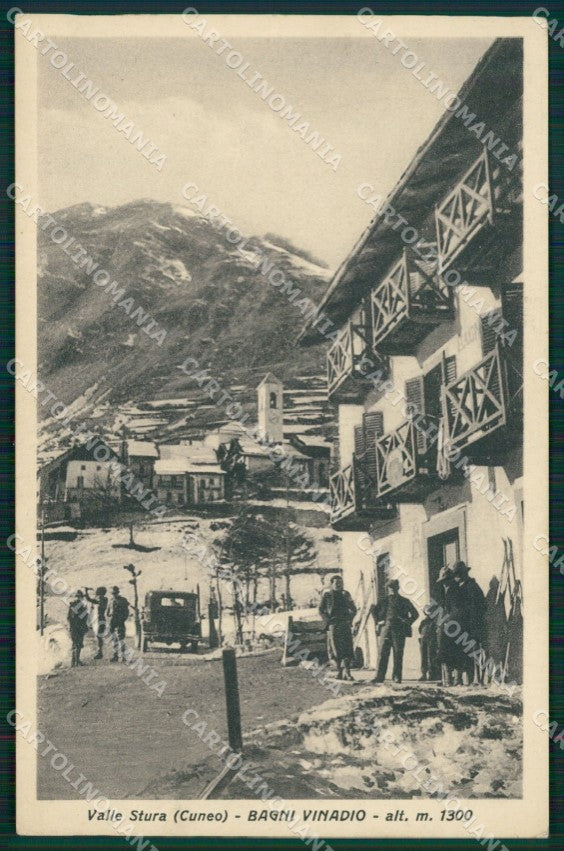Cuneo Vinadio Bagni di cartolina MT6569 – fronte