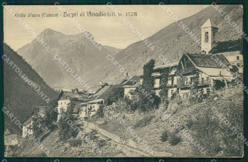 Cuneo Vinadio Bagni di cartolina MT6570 – fronte