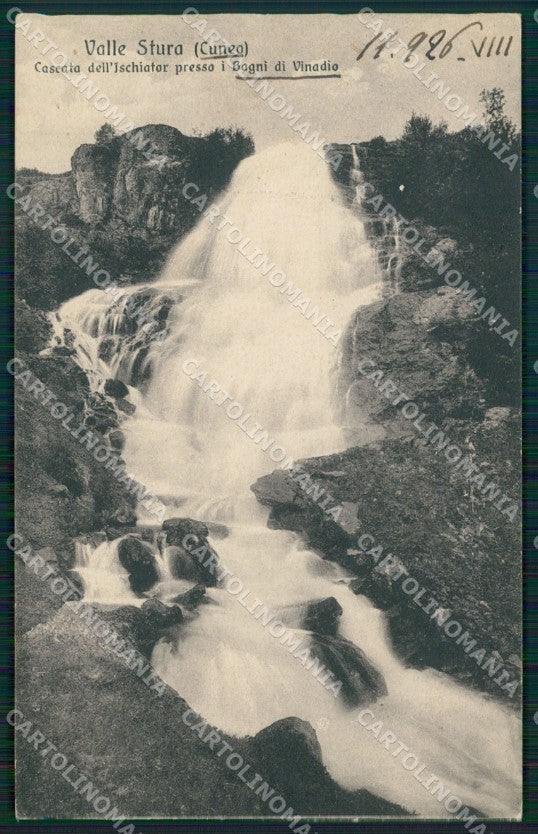 Cuneo Vinadio Bagni di cartolina MT6577 – fronte