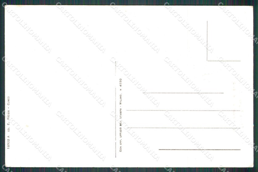 Cuneo Vinadio Valle Stura Vallone Lago Ischiator cartolina MT6579 – retro