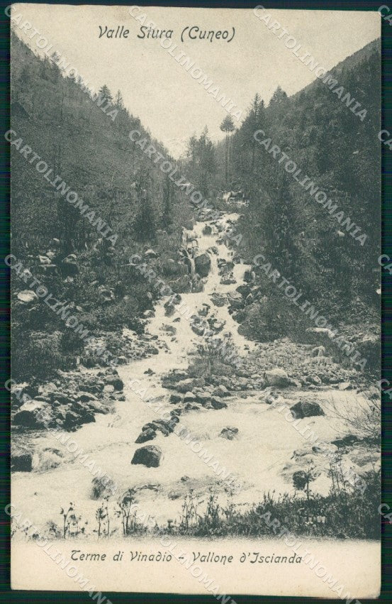 Cuneo Vinadio Terme di cartolina MT6580 – fronte