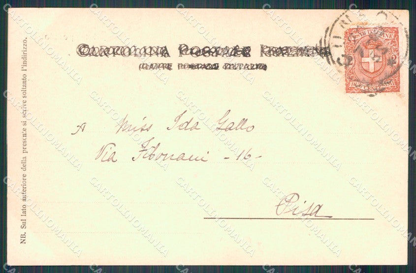 Cuneo Pietraporzio cartolina MT6583 – retro