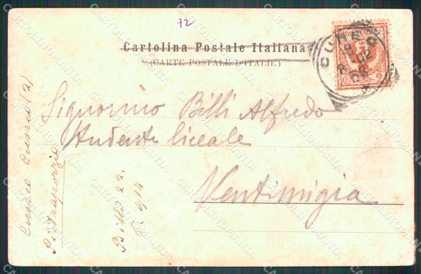 Cuneo Pietraporzio cartolina MT6585 – retro