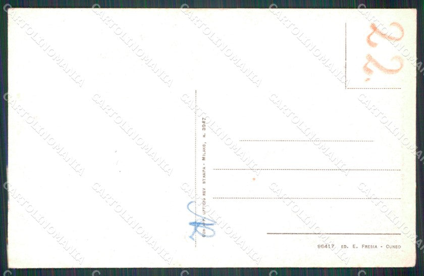 Cuneo Pietraporzio Barricate Valle Stura cartolina MT6589 – retro