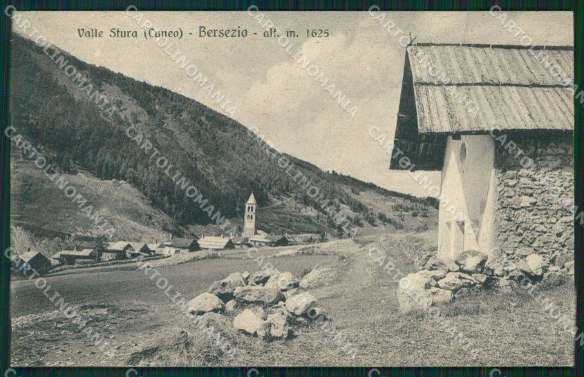 Cuneo Bersezio cartolina MT6591 – fronte