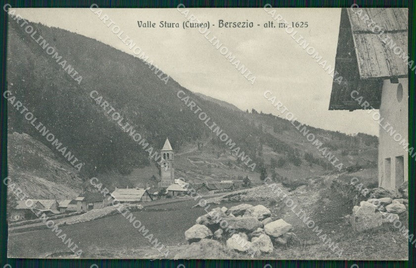 Cuneo Bersezio cartolina MT6592 – fronte