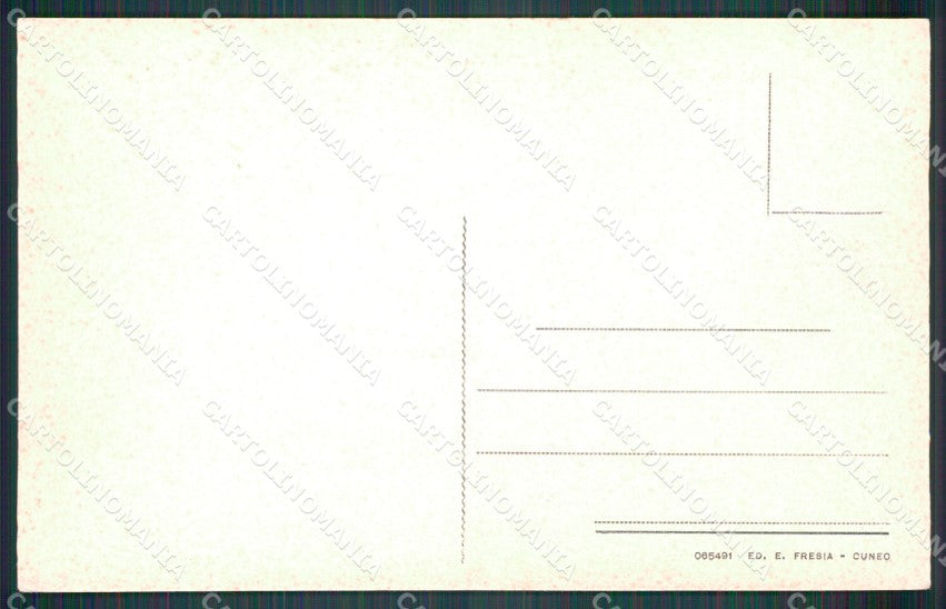 Cuneo Argentera cartolina MT6594 – retro