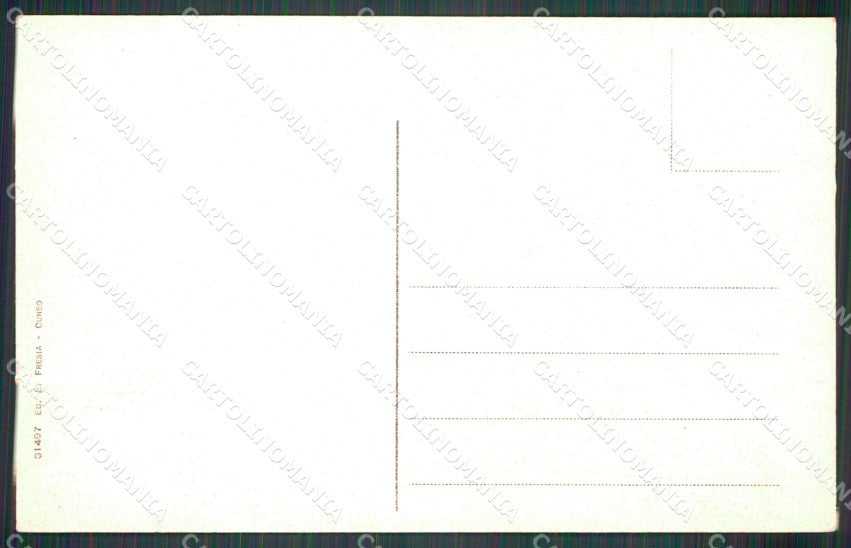 Cuneo Roaschia Rocca Maluna cartolina MT6607 – retro