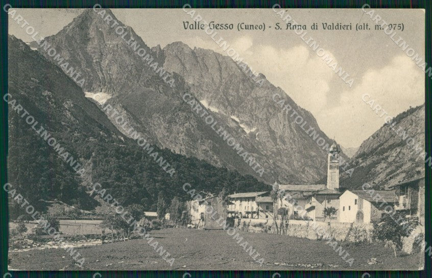 Cuneo Valdieri Sant'Anna cartolina MT6622 – fronte
