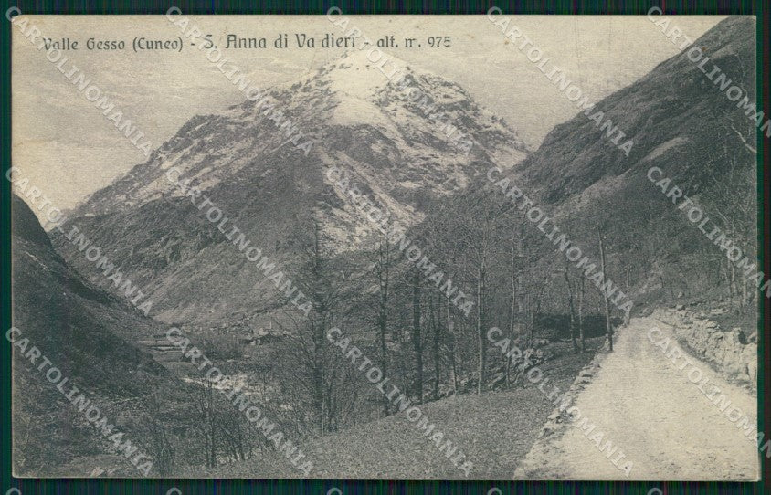 Cuneo Valdieri Sant'Anna cartolina MT6625 – fronte