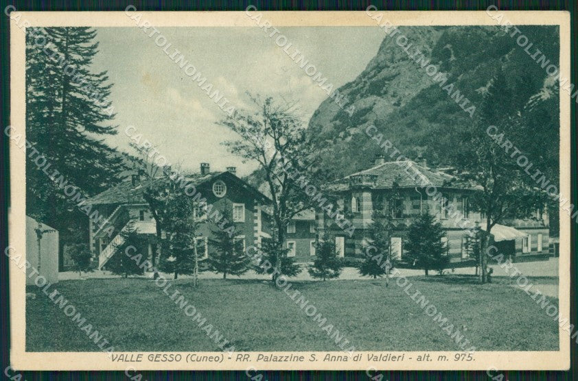 Cuneo Valdieri Sant'Anna SCOLLATA cartolina MT6626 – fronte