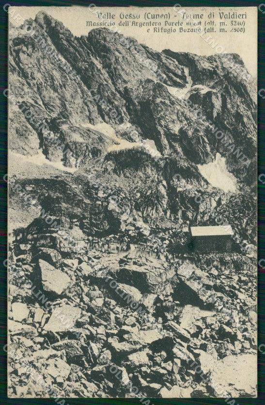 Cuneo Valdieri Terme di Rifugio Bozano Argentera cartolina MT6629 – fronte