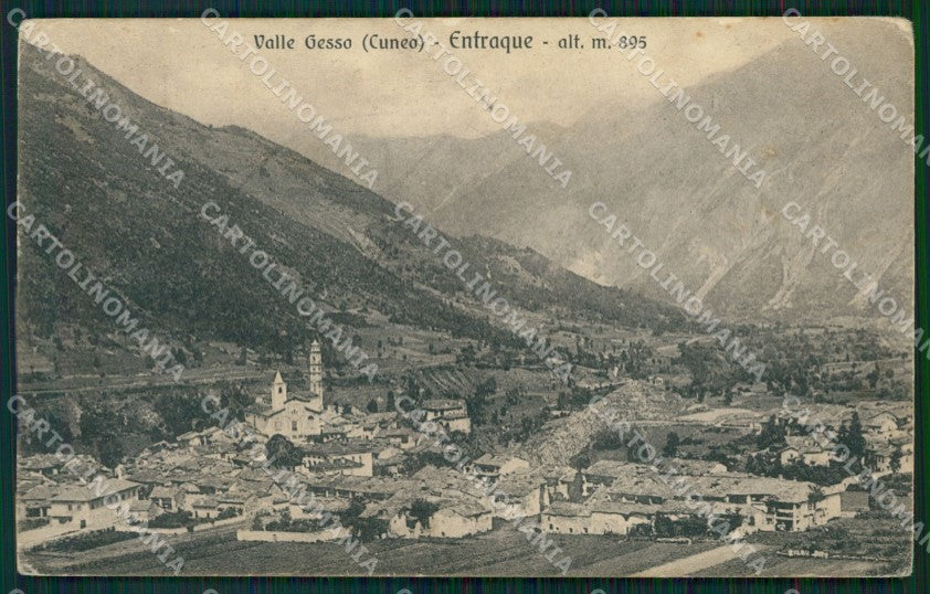 Cuneo Entracque Panorama cartolina MT6633 – fronte