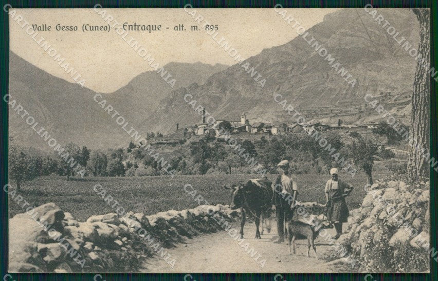 Cuneo Entracque Valle Gesso cartolina MT6634 – fronte