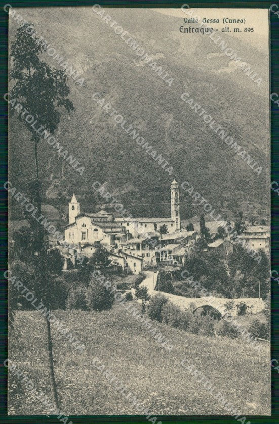 Cuneo Entracque Valle Gesso cartolina MT6635 – fronte