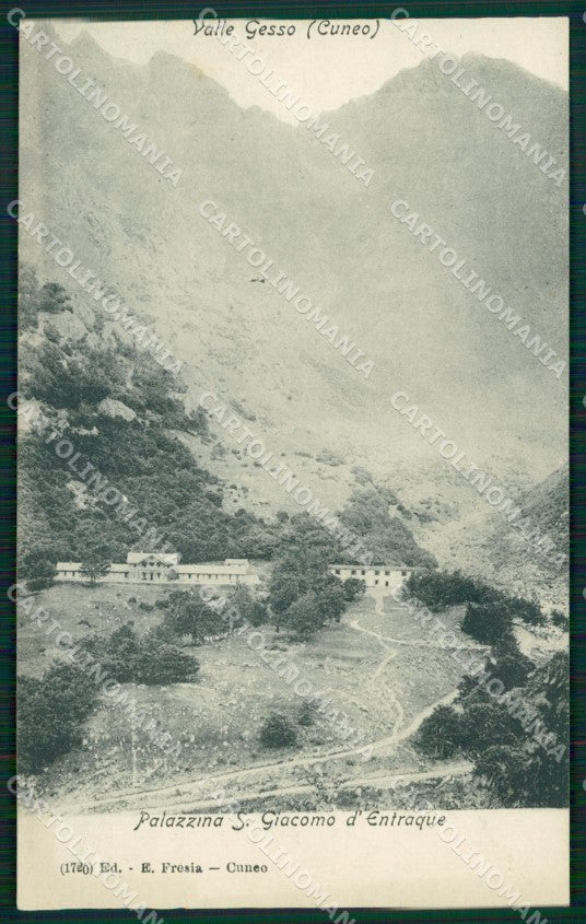Cuneo Entracque Palazzina San Giacomo cartolina MT6639 – fronte