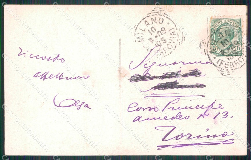 Cuneo Valdieri Sant'Anna Savoia Auto Alterocca 2383 Foto cartolina MT6644 – retro