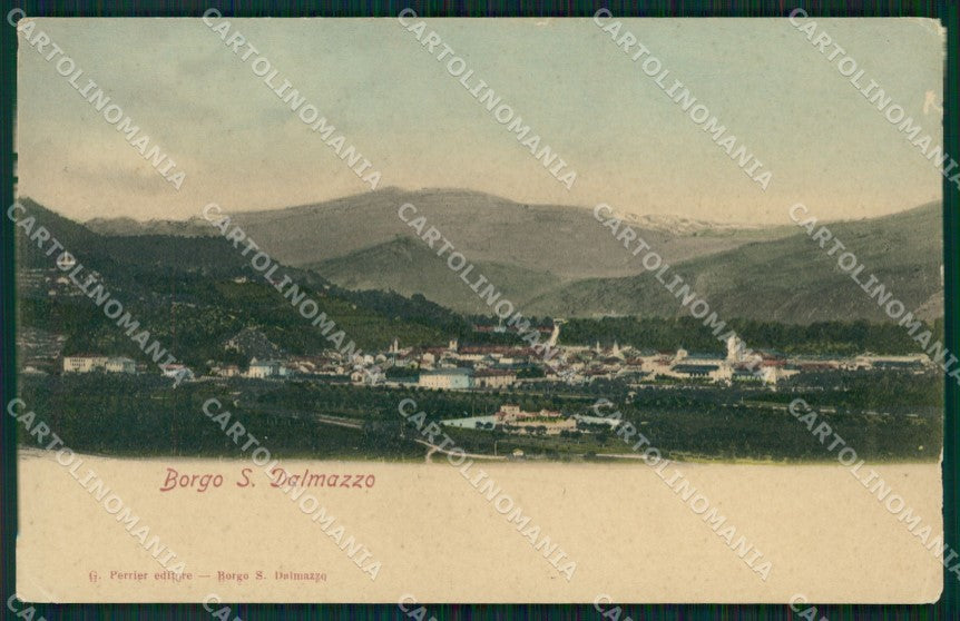 Cuneo Borgo San Dalmazzo cartolina MT6653 – fronte