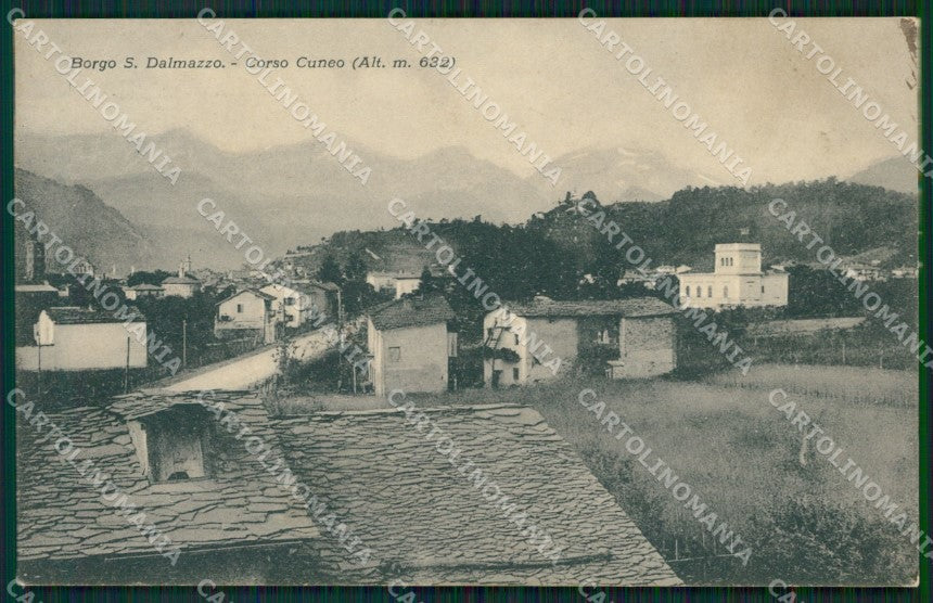 Cuneo Borgo San Dalmazzo Corso Cuneo cartolina MT6661 – fronte