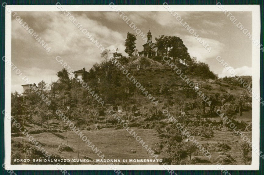 Cuneo Borgo San Dalmazzo Santuario Monserrato Foto cartolina MT6673 – fronte