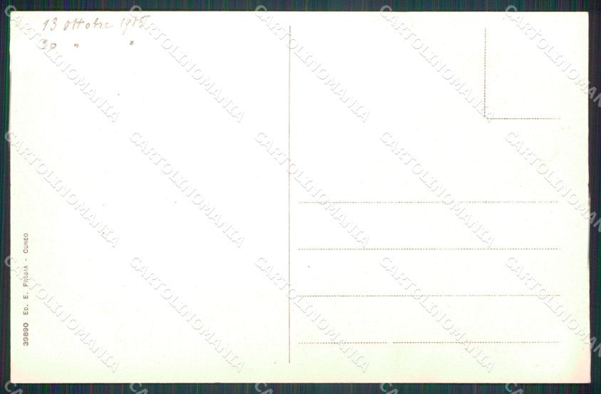 Cuneo Borgo San Dalmazzo Santuario Monserrato cartolina MT6675 – retro