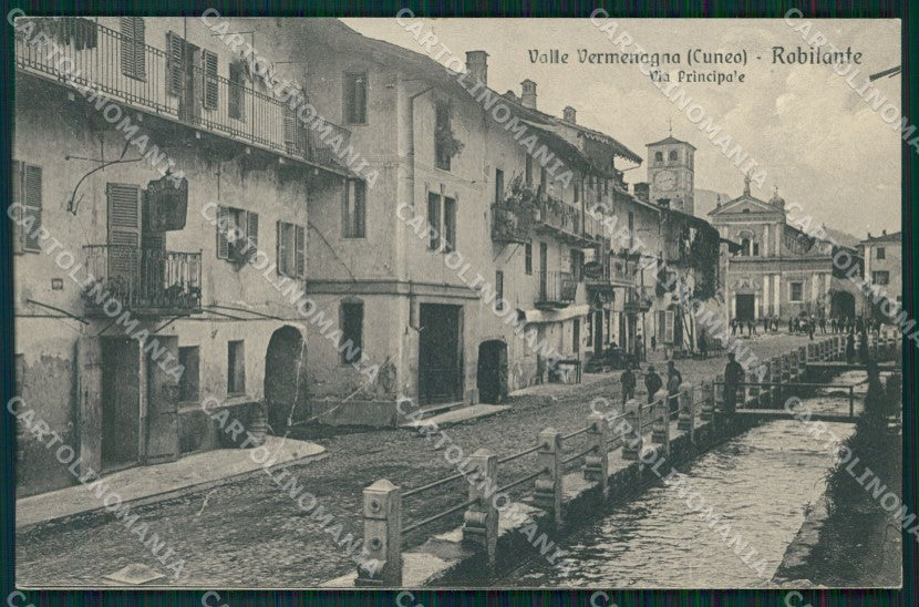 Cuneo Robilante cartolina MT6683 – fronte