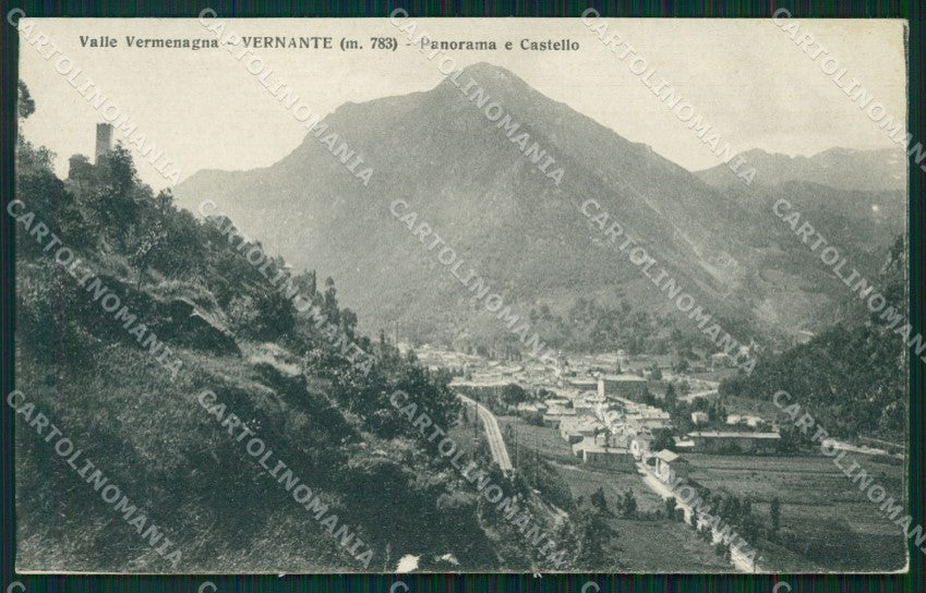 Cuneo Vernante Panorama cartolina MT6690 – fronte