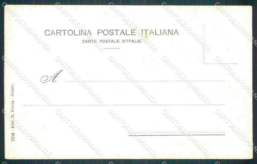 Cuneo Vernante Panorama cartolina MT6694 – retro