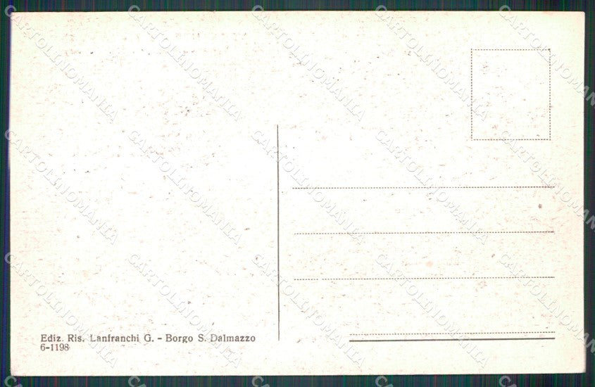 Cuneo Vernante Valle Vermenagna cartolina MT6695 – retro