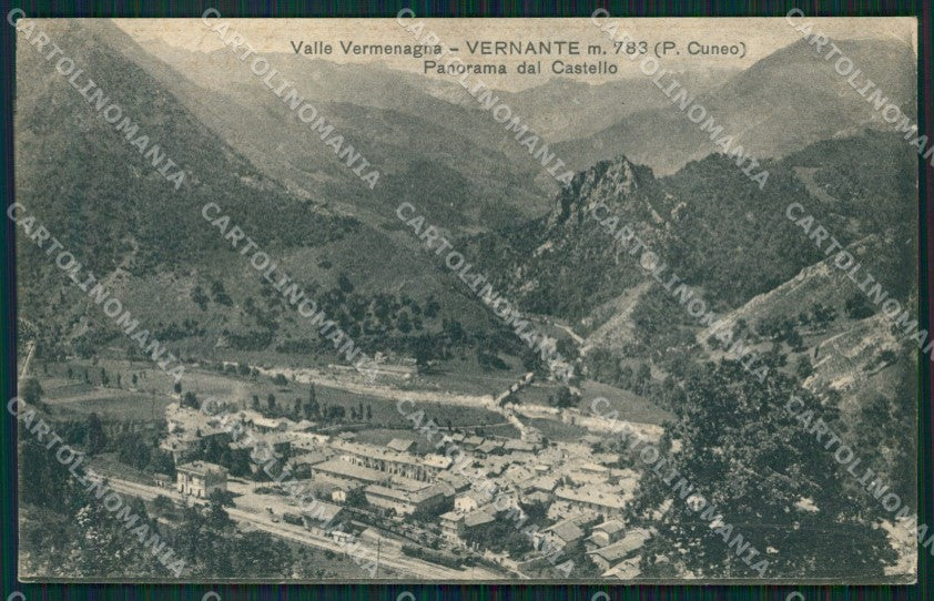 Cuneo Vernante Valle Vermenagna cartolina MT6700 – fronte